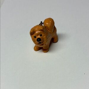 Cute Pomeranian Dog Keychain